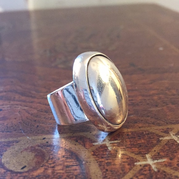 Mexico sterling ring 17gr, size 6 - Picture 3 of 10